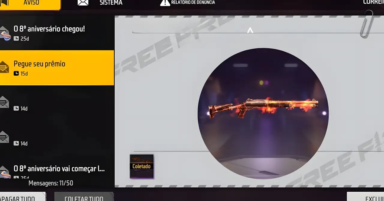 Codiguin FF pelo ID 2025: Resgate Código Free Fire Infinito com Pacote de Armas